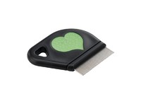 Ferplast  GRO5812ANTI-FLEAS COMB W-HEART Антиблошиная расческа для кошек 7 x 9 x h 6,3 cm