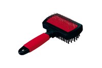 Ferplast  GRO 5982 BRUSH/PINS LARGE  Щетка-пуходерка для собак и кошек 17 x 10,5 x h 5 cm