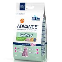 Advance (Эдванс) Cat Sterilized корм для стерилизованных кошек c индейкой и ячменем