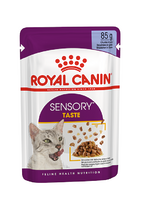 Вологий корм, для котів Sensory™ Taste Chunks in jelly для дорослих котів, що стимулює особливе відчуття смаку котів ( 0.085 кг )