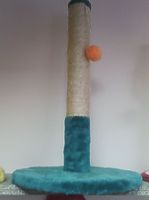Trixie когтеточка круглая (зеленая и желтая) 65 см 