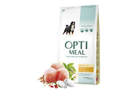 OptiMeal (Оптимил) сухой корм для собак крупных пород с курицей 12 кг