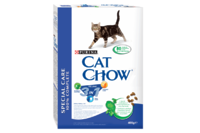 Cat Chow Feline 3 in 1 Формула с тройным действием 15 кг