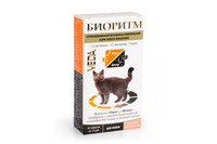 БИОРИТМ Витамины для котов с рыбой и морепродуктами 48 шт