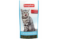 Beaphar Cat-A-Dent Bits Подушечки для чистки зубов кошек, 75 шт