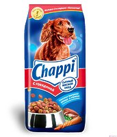 Chappi - корм с говядиной и овощами 