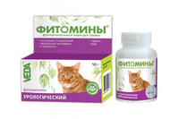 Фитомины с урологическим фитокомплексом для кошек 50г