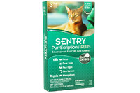 Sentry PurrScriptions СЕНТРИ ПУРРСКРИПШНС капли от блох и клещей для кошек весом до 2,2 кг , до 2,2 кг, 0,7 мл, 3 шт/уп.(цена за пипетку).