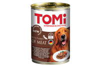 TOMi 5 kinds of meat 5 ВИДОВ МЯСА консервы для собак, влажный корм , 0.4 кг.