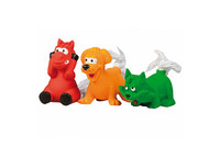 Karlie-Flamingo Toys КАРЛИ-ФЛАМИНГО игрушки для собак, жеребенок, щенок, котенок, хвост из каната, латекс , 8 см.