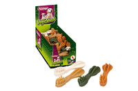 Karlie-Flamingo Vegie Tooth Mix КАРЛИ-ФЛАМИНГО лакомство для собак, жевательная зубная щетка , 9 см.