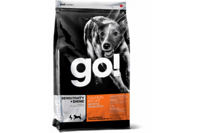Корм Go! для щенков и взрослых  собак с лососем и овсянкой (Sensitivity + Shine Salmon Dog Recipe 22/12) 11,34кг