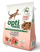 Optimeal™ Сухой корм для взрослых котов  - с лососем и креветками