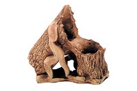 Декорация Природа Разбитое дерево мини 15х15 см