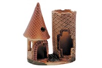 Декорация Природа Башня мини двойная 13х17 см