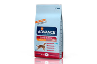 Advance (Эдванс) Dog Lamb & Rice - корм для взрослых собак (c ягненком и рисом)  12кг
