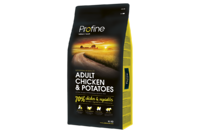 Profine (Профайн) Adult Chicken & Potatoes - сухой корм для взрослых собак с курицей и картофелем 15кг
