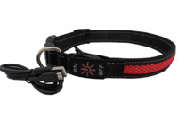 AnimAll ошейник для собак LED, красный (с подзарядкой USB), L2.5м/30-40см