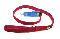 Поводок TRIXIE "Experience"(нейлон)1м/25мм, винно-красный