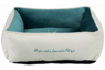 TRIXIE лежак Pet's Home 60х50см, крем / бирюза