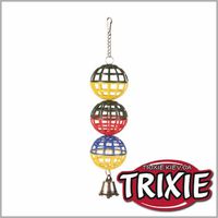 TRIXIE TX-5251 3 пластиковых шарика для птиц TRIXIE
