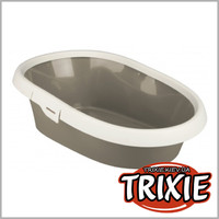 TRIXIE TX-40321 Туалет для котов TRIXIE - Paulo 31х14х43см, серый/крем