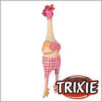 TRIXIE TX-35495 Игрушка для собак TRIXIE - Курица в пижаме