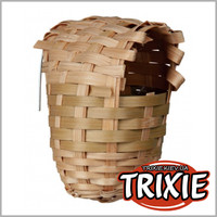 TRIXIE TX-5600 Бамбуковое гнездо для птиц TRIXIE 10х9см