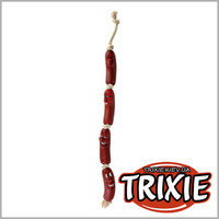TRIXIE TX-3252 Игрушка для собак TRIXIE - 4 сосиски на веревке