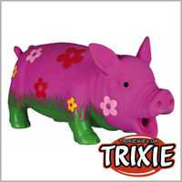 TRIXIE TX-35185 Игрушка для собак TRIXIE - Свинья в цветах