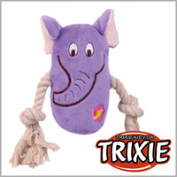 TRIXIE TX-3618 Набор игрушек для собак TRIXIE - Звери с канатом