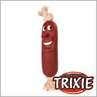 TRIXIE TX-3242 Игрушка для собак TRIXIE - Сосиска на веревке