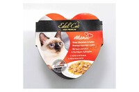 Edel Cat heart k Влажный корм для кошек с гусем и печенью в яблочном желе 85 гр.