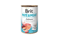 Brit Pate & Meat Dog k 400 g для взрослых собак с лососем